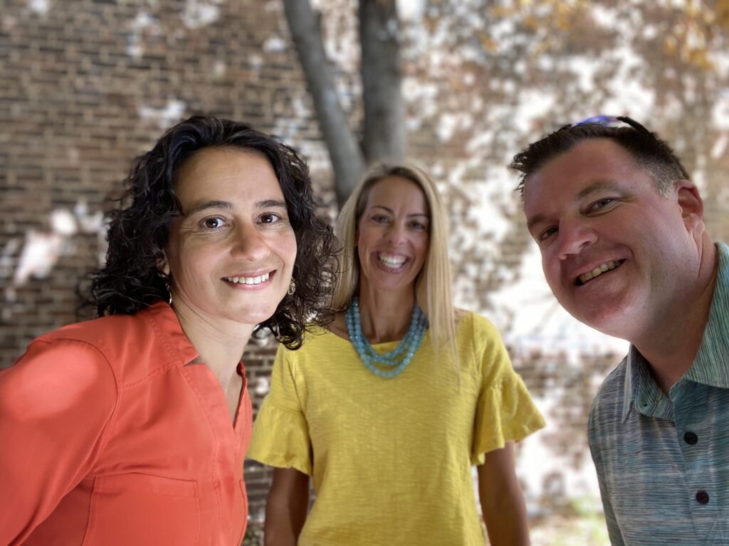 Image of Darren, Nancy, and Theresa